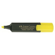 MARCADOR FLUOR TEXTLINER AMARILLO FABER CASTELL 154807 (MIN10) (Espera 4 dias) en Huesoi