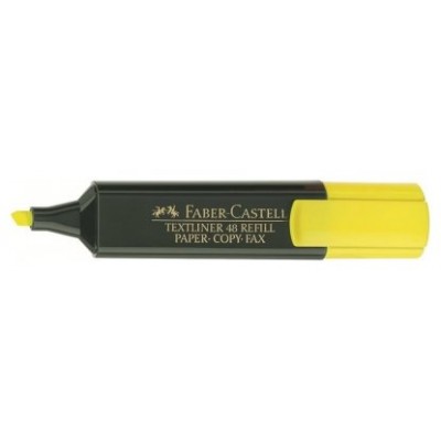 MARCADOR FLUOR TEXTLINER AMARILLO FABER CASTELL 154807 (MIN10) (Espera 4 dias) en Huesoi