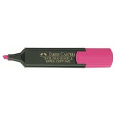 MARCADOR FLUOR TEXTLINER ROSA FABER CASTELL 154828 (MIN10) (Espera 4 dias) en Huesoi