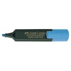 MARCADOR FLUOR TEXTLINER AZUL FABER CASTELL 154851 (MIN10) (Espera 4 dias) en Huesoi