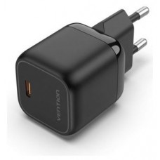 CARGADOR PARED 30W USB-C 3A NEGRO VENTION (Espera 4 dias) en Huesoi