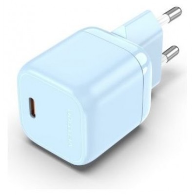 CARGADOR PARED 30W USB-C 3A AZUL VENTION (Espera 4 dias) en Huesoi