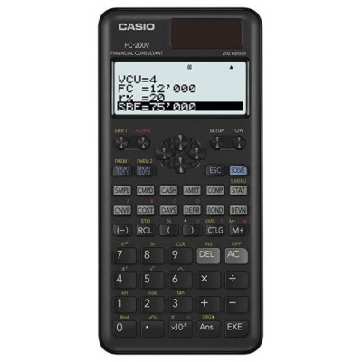 CALCULADORA FINANCIERA CASIO FC-200V-2 (Espera 4 dias) en Huesoi