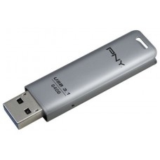 PNY USB Elite Steel 3.1 64GB / Lectura 80Mb/s en Huesoi