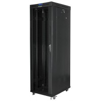 ARMARIO LANBERG RACK 19" 42U 600X1000 FLAT PACK NEGRO en Huesoi