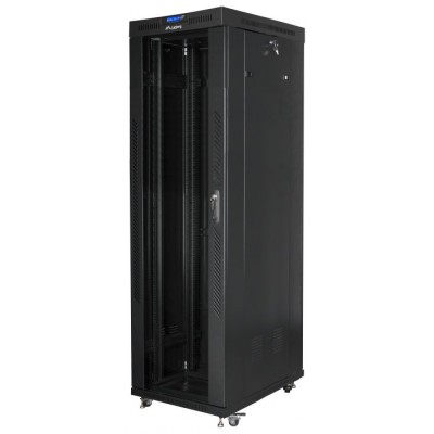 ARMARIO LANBERG RACK 19" 42U 600X1000 FLAT PACK NEGRO en Huesoi