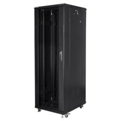 ARMARIO LANBERG RACK 19" 37U 600X800 FLAT PACK BLACK NEGRO en Huesoi