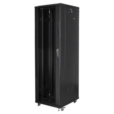 ARMARIO LANBERG RACK 19" 42U 600X800 FLAT PACK BLACK NEGRO en Huesoi