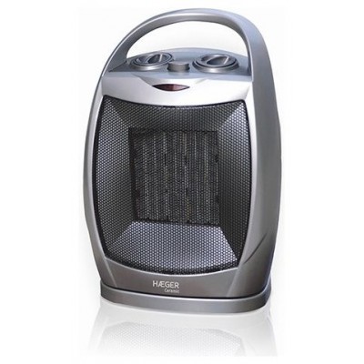 CALEFACTOR DE CERAMICA NEGRO 1500W HAEGER (Espera 4 dias) en Huesoi