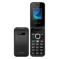 Logicom Fleep 460 M&oacute;vil B&aacute;sico 4G 1.77" DS BT Negr en Huesoi