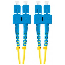 CABLE DE FIBRAOPTICA LANBERG 2M MONO SC/UPC-SC/UPC DUPLEX G657A1 LSZH AMARILL en Huesoi