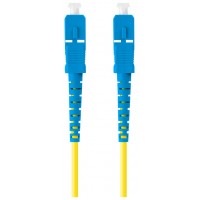 CABLE DE FIBRAOPTICA LANBERG 2M MONO SC/UPC-SC/UPC SIMPLEX G657A1 LSZH AMARILL en Huesoi