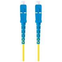 CABLE DE FIBRAOPTICA LANBERG 2M MONO SC/UPC-SC/UPC SIMPLEX G657A1 LSZH AMARILL en Huesoi