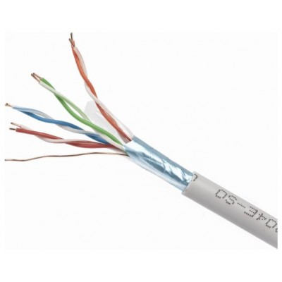 CABLE RED FTP GEMBIRD CAT5E CCA PREMIUM SOLIDO 100 M en Huesoi