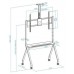 SOPORTE SUELO CON RUEDAS iSTAR 55""-100"" NEGRO TOOQ (Espera 4 dias) en Huesoi