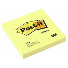 BLOC 100 HOJAS NOTAS ADHESIVAS 76X76MM COLORES SURTIDOS 654 ENCELOFANADO CAJA DISPENSADORA 6820-COL-W10 POST-IT 7100317840 (MIN10) (Espera 4 dias) en Huesoi