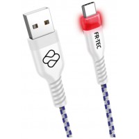 Cable USB - Tipo C FR-TEC Premium LED 3M Trenzado (Espera 2 dias) en Huesoi