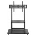 AISENS - SOPORTE DE SUELO ECO CON RUEDA, BANDEJA PARA DVD PARA MONITOR/TV 150KG DE 37-100, NEGRO en Huesoi