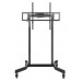 AISENS - SOPORTE DE SUELO MOTORIZADO PRO CON RUEDAS PARA MONITOR/TV 120KG DE 55-100, NEGRO en Huesoi
