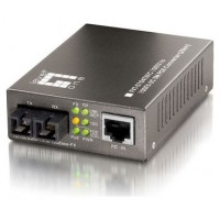 CONVERSOR FIBRA OPTICA LEVEL ONE 10/100TX A 100FX SC en Huesoi