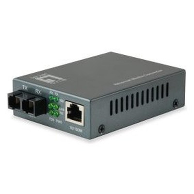 CONVERTIDOR FIBRA LEVEL ONE FVT-1104 RJ45 ETHERNET A en Huesoi