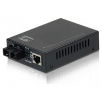 CONVERSOR FIBRA OPTICA LEVEL ONE 10/100TX A 100BASE-FX en Huesoi