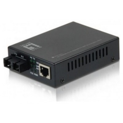 CONVERSOR FIBRA OPTICA LEVEL ONE 10/100TX A 100BASE-FX en Huesoi