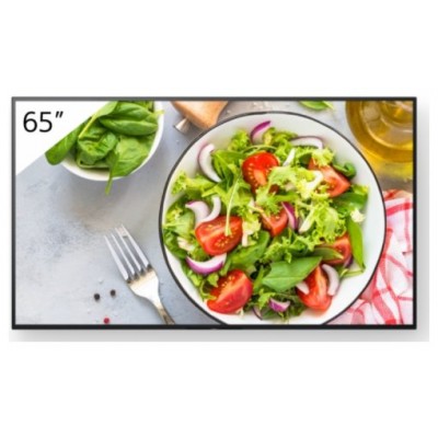 Sony FW-65BZ35L pantalla de señalización Pantalla plana para señalización digital 165,1 cm (65") LCD Wifi 550 cd / m² 4K Ultra HD Negro Android 24/7 (Espera 4 dias) en Huesoi
