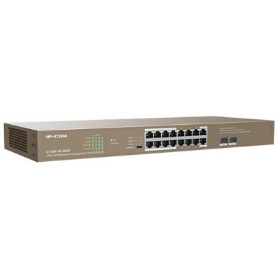 SWITCH IP-COM 16P 16GE+2SFP UNMANAGED POE en Huesoi