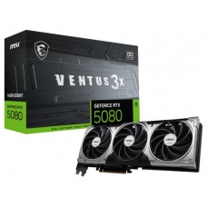 MSI VENTUS GeForce RTX5080 16G 3X OC NVIDIA GeForce RTX 5080 16 GB GDDR7 (Espera 4 dias) en Huesoi