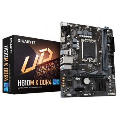 PLACA GIGABYTE H610M K DDR4 1.0 INTEL1700 2DDR4 (Espera 4 dias) en Huesoi