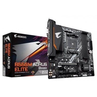 PLACA BASE GIGABYTE B550M AORUS ELITE AM4 MATX 4XDDR4 en Huesoi