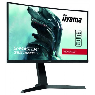 MONITOR IIYAMA 27" GAMING GB2766HSU-B1,FHD, 1920 x 1080, 1MS, 165HZ, ALT, INCL, REG ALT, USB, HDMI, DISPLAYPORT (Espera 4 dias) en Huesoi
