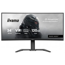 MONITOR IIYAMA G-MASTER GCB3482WQSU-B1, CURVO 34", 120HZ, 500CD (Espera 4 dias) en Huesoi