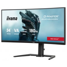 MONITOR IIYAMA G-MASTER GCB3484WQSU-B1, 34", CURVATURA 1500R, 180HZ, 500CD (Espera 4 dias) en Huesoi