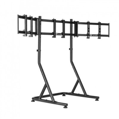 SOPORTE PARA 3 MONITORES DE 32" THERMALTAKE TRIPLE RACING NEGRO en Huesoi