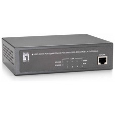 SWITCH LEVEL ONE GEP-0522 NO GESTION 5P 10/100/1000 4P en Huesoi
