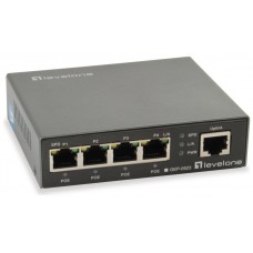 SWITCH LEVEL ONE GEP-0523 NO GESTION 5P 10/100/1000 4P en Huesoi