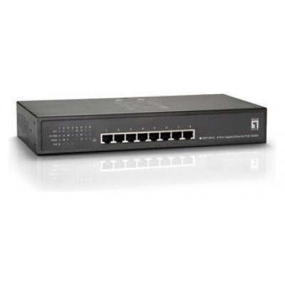SWITCH LEVEL ONE NO GESTION 8P 10/100/1000 4 P POE en Huesoi