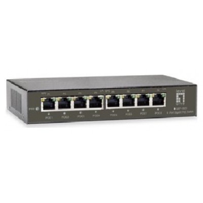 SWITCH LEVEL ONE GEP-0823 NO GESTION  8P  POE en Huesoi