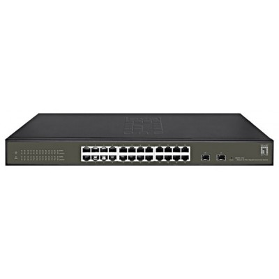 SWITCH SEMIGESTIONABLE LEVEL ONE HILBERT 24P GIGA + 2P en Huesoi