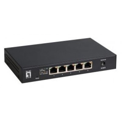 SWITCH NO GESTIONABLE LEVEL ONE GEU-0525 5P  2.5GbE en Huesoi