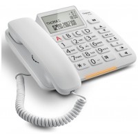 TELEFONO GIGASET DL380 BLANCO ANALOGICO IDENTIFICADOR LLAMADAS en Huesoi