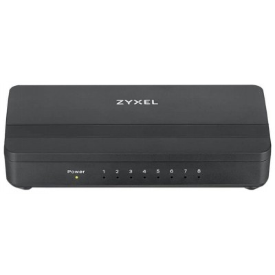 Zyxel GS-108S v2 Gigabit Ethernet (10/100/1000) Negro (Espera 4 dias) en Huesoi