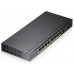 Zyxel GS1100-10HP No administrado Gigabit Ethernet (10/100/1000) Energía sobre Ethernet (PoE) 1U Negro (Espera 4 dias) en Huesoi