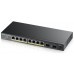 Zyxel GS1100-10HP v2 No administrado Gigabit Ethernet (10/100/1000) Energía sobre Ethernet (PoE) Negro (Espera 4 dias) en Huesoi