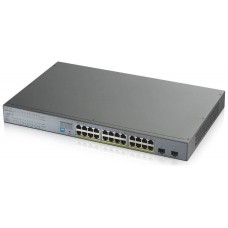 ZyXEL GS1300-26HP Switch 24xGB PoE 2xSFP 250W en Huesoi