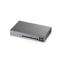 ZyXEL GS1350-12HP Switch 10xGB PoE 2xSFP 130W en Huesoi