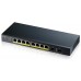 Zyxel GS1900-10HP Gestionado L2 Gigabit Ethernet (10/100/1000) Energía sobre Ethernet (PoE) Negro (Espera 4 dias) en Huesoi