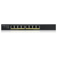 ZYXEL GS1915-8EP, 8-PORT GBE POE SMART HYBRID MODE SWITCH, STANDALONE OR NEBULAFLEX CLOUD, 60 WATT 802.3AT, DESKTOP, FANLESS (Espera 4 dias) en Huesoi